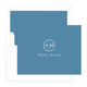 Circle Initials Folded Note Cards Image 5 of 19